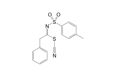 N-[(4-Methylphenyl)sulfonyl]-2-phenylethanimidoyl Thiocyanate