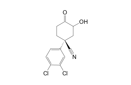 (S)-1-(3,4-Dichloro-phenyl)-3-hydroxy-4-oxo-cyclohexanecarbonitrile