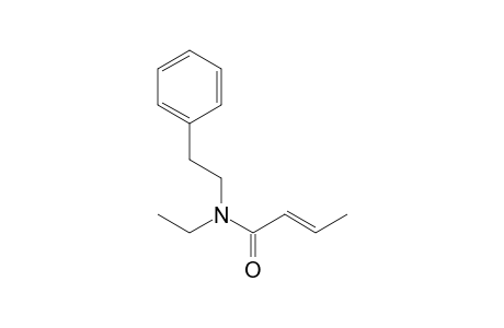 Crotonamide, N-(2-phenylethyl)-N-ethyl-