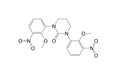 2(1H)-Pyrimidinone, tetrahydro-1,3-bis(2-methoxy-3-nitrophenyl)-