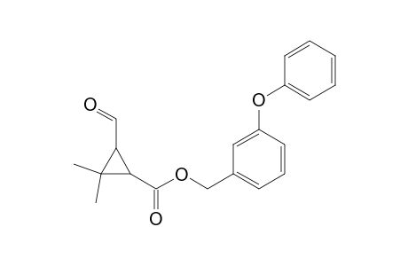(3-phenoxyphenyl)methyl 3-formyl-2,2-dimethylcyclopropane-1-carboxylate