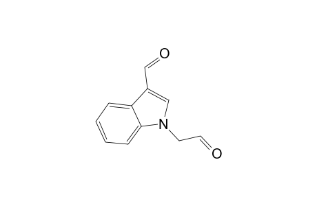 1-(2-Oxoethyl)indole-3-carbaldehyde