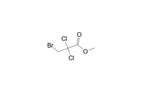 Propanoic acid, 3-bromo-2,2-dichloro-, methyl ester