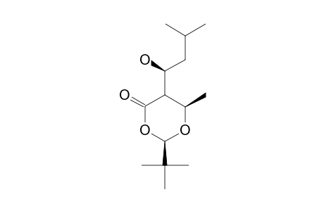 (1'S,2R,5S,6R)-2-TERT.-BUTYL-5-(1'-HYDROXY-ISOPENTYL)-6-METHYL-1,3-DIOXAN-4-ONE