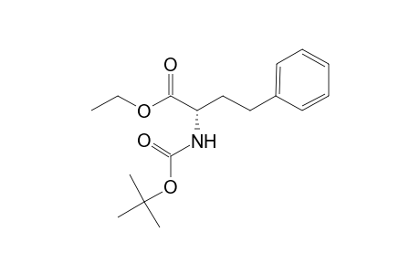 2-(tert-butoxycarbonylamino)-4-phenyl-butyric acid ethyl ester