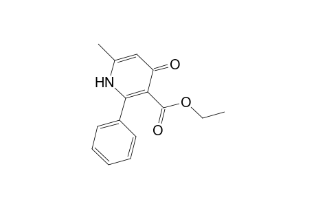 Ethyl 6-methyl-4-oxo-2-phenyl-1,4-dihydro-3-pyridinecarboxylate