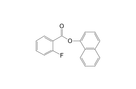 2-Fluorobenzoic acid, 1-naphthyl ester