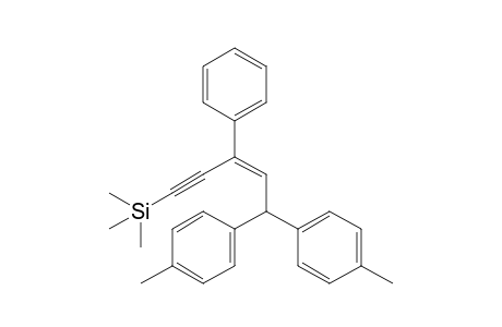 5,5-Bis(p-Methylphenyl)-3-phenyl-1-(trimethylsilyl)pent-3-en-1-yne