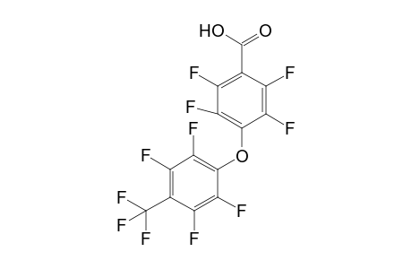 2,3,5,6-tetrafluoro-4-(2,3,5,6-tetrafluoro-4-(trifluoromethyl)phenoxy)benzoic acid
