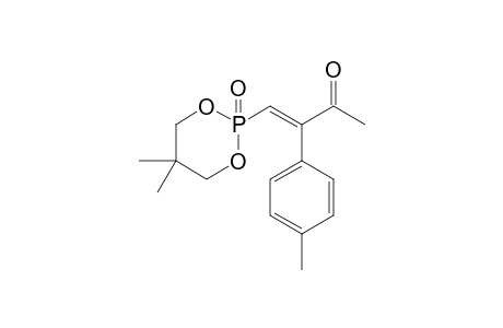 2,2-Dimethyl-1,3-propanediyl .alpha.-acetyl-4-methylstyrylphosphonate