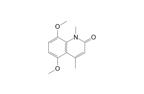 5,8-Dimethoxy-1,4-dimethylquinolin-2(1H)-one