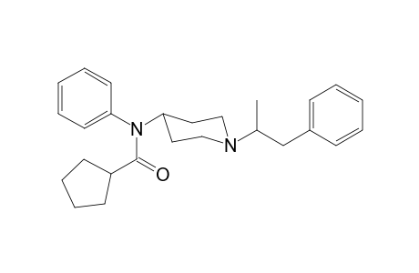 N-Phenyl-N-(1-(1-phenylpropan-2-yl)piperidin-4-yl)cyclopentanecarboxamide