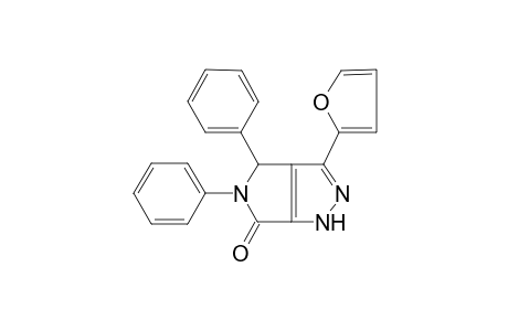 3-(2-furanyl)-4,5-diphenyl-2,4-dihydropyrrolo[3,4-c]pyrazol-6-one