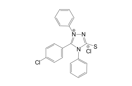 1,4-DIPHENYL-5-PARA-CHLOROPHENYL-1,3,4-TRIAZOLIUM-2-THIOL-CHLORIDE