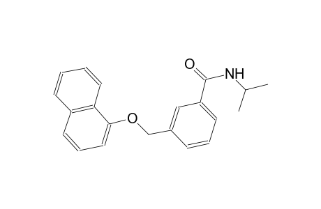 N-isopropyl-3-[(1-naphthyloxy)methyl]benzamide