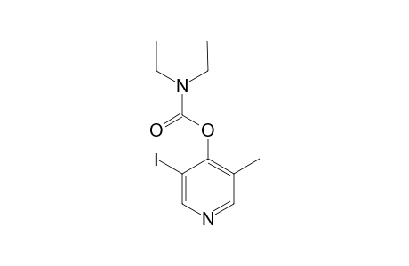 N,N-diethyl-3-iodo-5-methyl-4-pyridyl O-carbamate