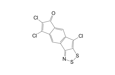 5,6,9-Trichloro1,2,3]dithiazolo[4,5-a]-s-indacen-7-one