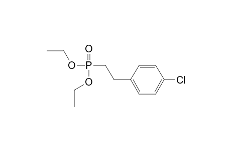 1-Chloranyl-4-(2-diethoxyphosphorylethyl)benzene