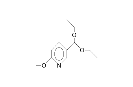 3-Diethoxymethyl-6-methoxy-pyridine