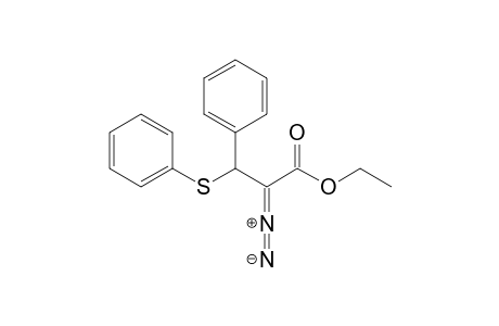 Ethyl 2-diazo-3-phenyl-3-(phenylthio)propionate