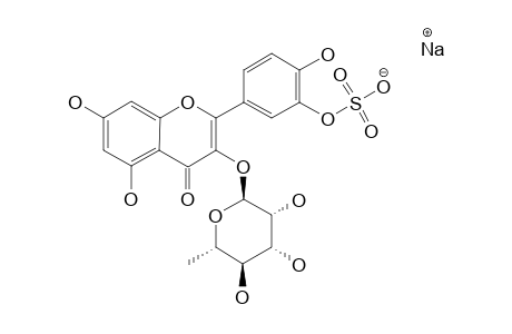 QUERCITRIN-3-O-ALPHA-L-RHAMNOPYRANOSIDE-3'-SULPHATE