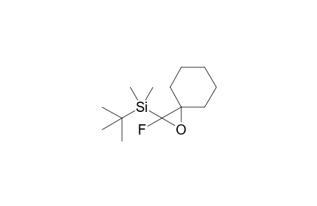 1-tert-Butyldimethyl[2-fluoro-1-oxaspiro[2.5]oct-2-yl]silane