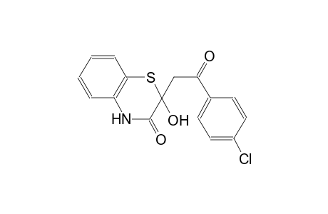 2-[2-(4-chlorophenyl)-2-oxoethyl]-2-hydroxy-2H-1,4-benzothiazin-3(4H)-one