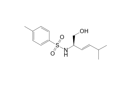 (R)-N-(p-Tolylsulfonyl)-[1-(hydroxymethyl)-4-methylpent-2-en-1-yl]-amine