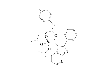 [di(propan-2-yloxy)phosphoryl-(2-phenyl-3-imidazo[1,2-a]pyrimidinyl)methoxy]-(4-methylphenoxy)methanethione