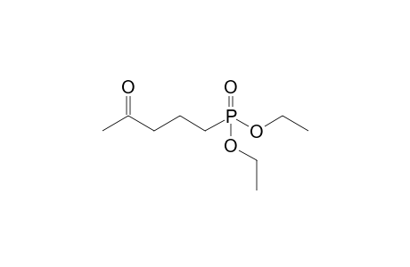 Diethyl 4-oxopentylphosphonate