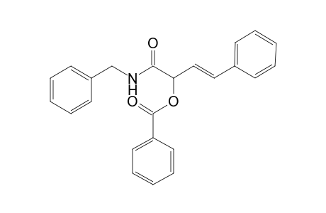 2-Benzoyloxy-N-benzyl-4-phenylbut-3-enamide