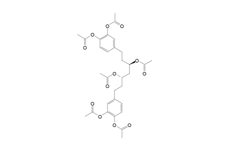 (3S,5S)-3,5-DIACETOXY-1,7-(3,4-DIACETOXYPHENYL)-HEPTANE
