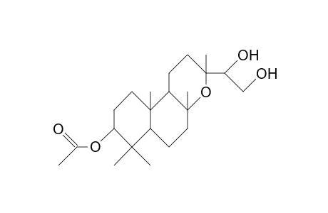 (14R)-Ent-3b-acetoxy-8,13b-epoxy-labdane-14,15-diol