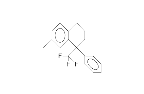 1-Trifluoromethyl-7-methyl-1-phenyl-tetralin