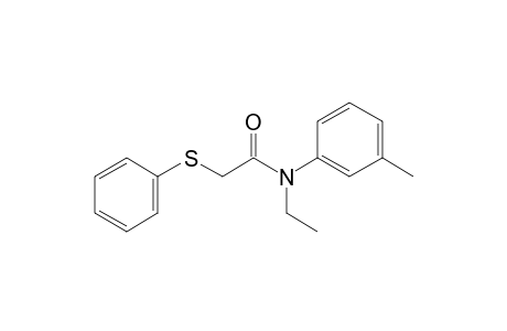 Phenylthioacetamide, N-ethyl-N-(3-methylphenyl)-