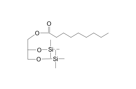 2,3-Bis[(trimethylsilyl)oxy]propyl nonanoate