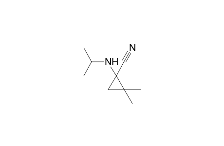 1-(Isopropylamino-2,2-dimethylcyclopropanecarbonitrile