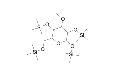 .beta.-D-Glucopyranose, 3-O-methyl-1,2,4,6-tetrakis-O-(trimethylsilyl)-