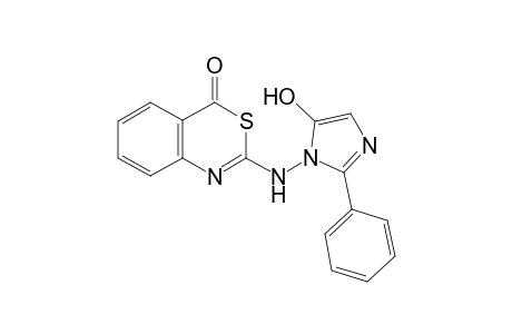 2-(5-Hydroxy-2-phenyl-1H-imidazol-1-ylamino)-4H-benzo[d][1,3]thiazin-4-one