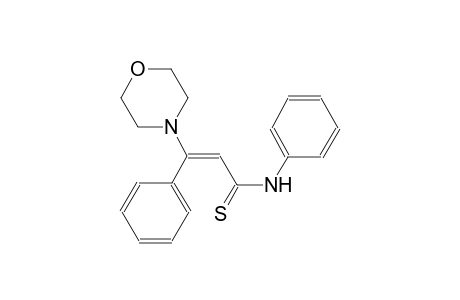 (2E)-3-(4-morpholinyl)-N,3-diphenyl-2-propenethioamide