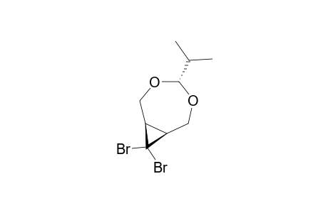 EXO-8,8-DIBROMO-4-ISOPROPYL-3,5-DIOXABICYCLO-[5.1.0]-OCTANE