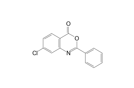 7-chloro-2-phenyl-4H-3,1-benzoxazin-4-one