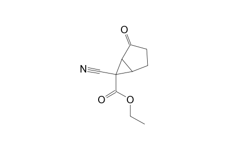 Bicyclo[3.1.0]hexane-6-carboxylic acid, 6-cyano-2-oxo-, ethyl ester
