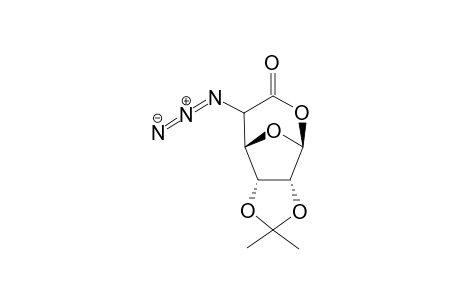 .beta.-DL-Allofuranuronic acid, 5-azido-5-deoxy-2,3-O-(1-methylethylidene)-, .epsilon.-lactone