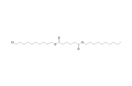 Adipic acid, 10-chlorodecyl decyl ester