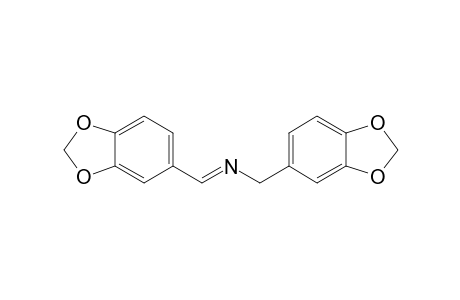 N-[-(3,4-Methylenedioxy)phenylmethyl]-3,4-(methylenedioxy)benzaldimine