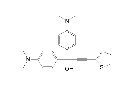 1,1-bis[ 4'-(Dimethylamino)phenyl]-3-[ 2'-thienyl ]-2-propyn-1-ol