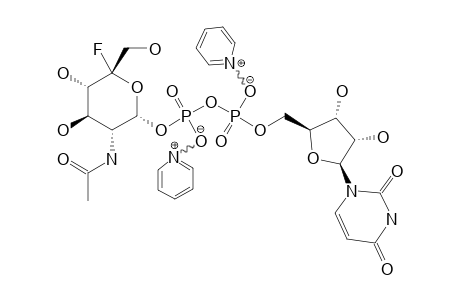 PYRIDINIUM-5-FLUORO-2-DEOXY-2-ACETAMIDO-ALPHA-D-GLUCOPYRANOSYL-URIDINE-5'-DIPHOSPHATE