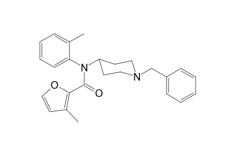 3-Methyl-N-2-methylphenyl-N-[1-benzylpiperidin-4-yl]furan-2-carboxamide