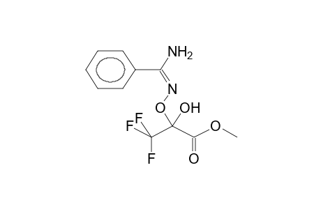2-(ALPHA-AMINOBENZYLIDENAMINOXY)-2-HYDROXY-3,3,3-TRIFLUOROPROPANOICACID, METHYL ESTER